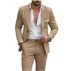 Always In Stock Mens Two-piece Business Professional Suit style-haven-vwag8