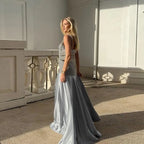 Women's Long Dress European And American Design Aesthetic style-haven-vwag8