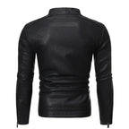 New European And American Men's Motorcycle Leather Jackets Gear Hikes