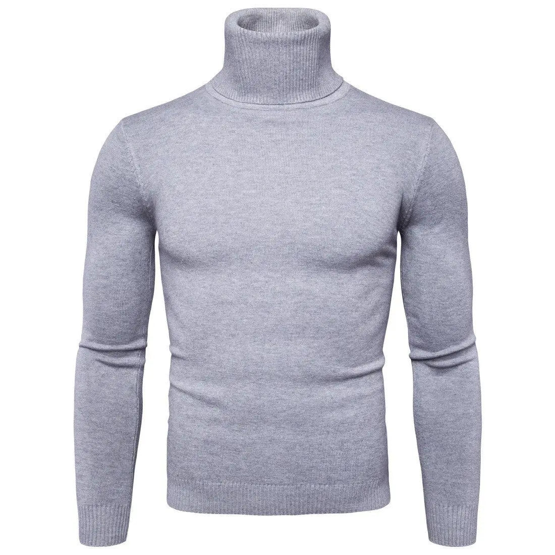 Men's Slim Fit Thermal Turtleneck Sweater style-haven-vwag8