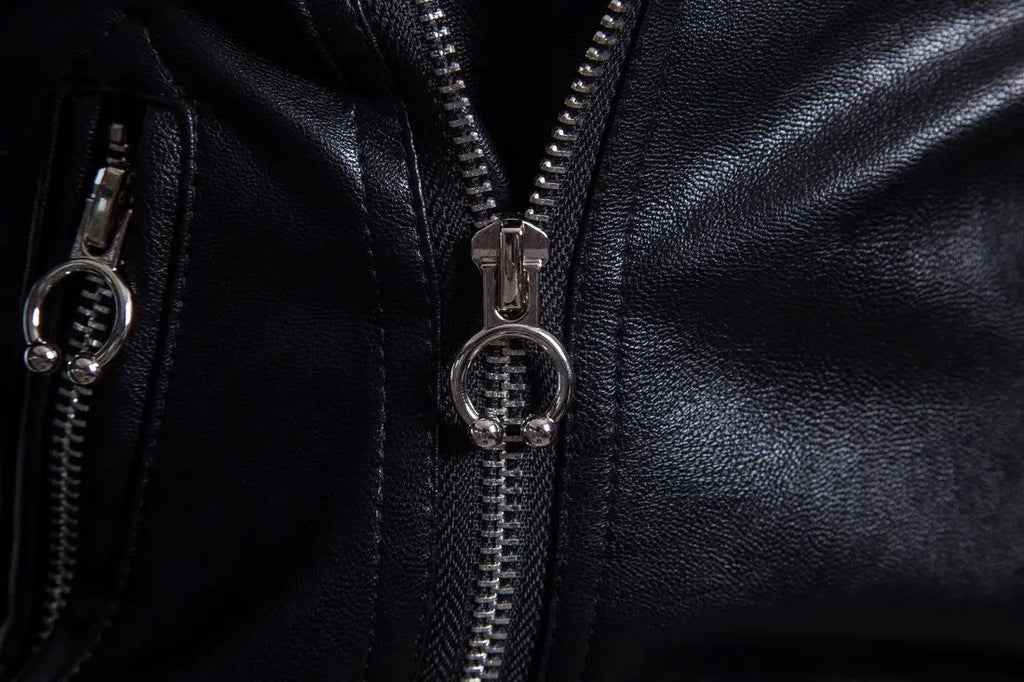 Men's leather jackets motorcyle Gear Hikes