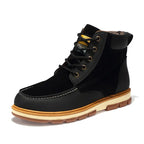 Fashion Shoes Military Boots High-Top Tooling Shoes Men's Short Boots style-haven-vwag8