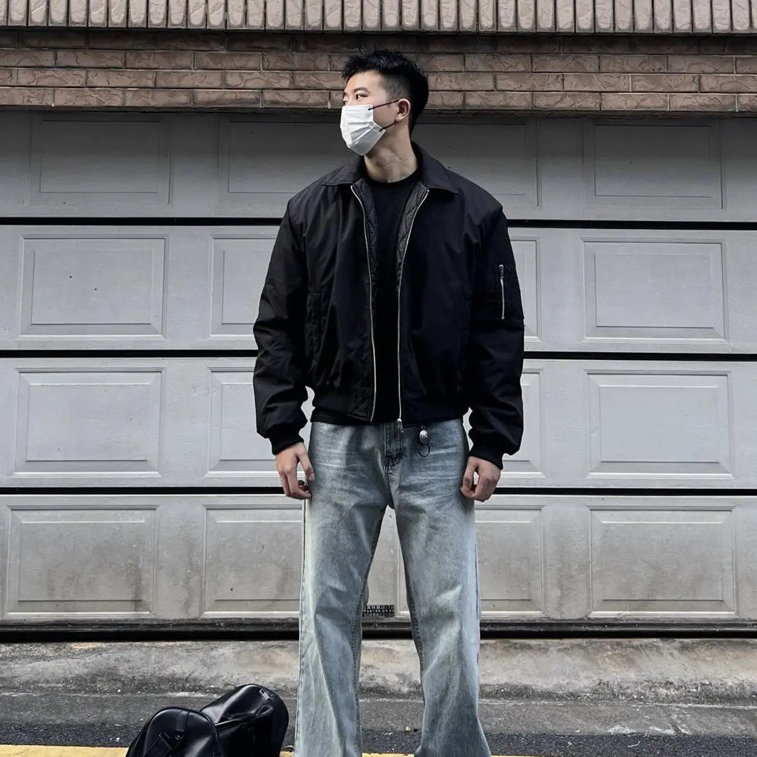 Men's Retro Lightweight Jacket — Fleece or Jacket Style style-haven-vwag8