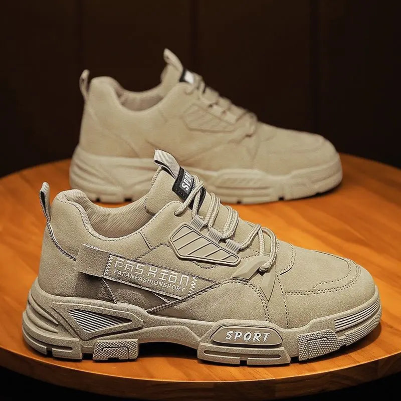 Men's Non-Slip Suede Work Sneakers — Breathable & Wear-Resistant style-haven-vwag8