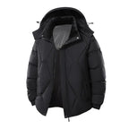 Men's Thickened Hooded Puffer Jacket — Wrinkle-Resistant style-haven-vwag8