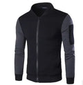 Men's Patchwork Sleeve Bomber Jacket style-haven-vwag8