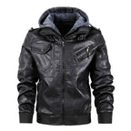 Motorcycle leather men's jackets stand collar men Gear Hikes