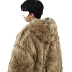 Men's Reversible Leather-and-Fur Hooded Winter Jacket style-haven-vwag8