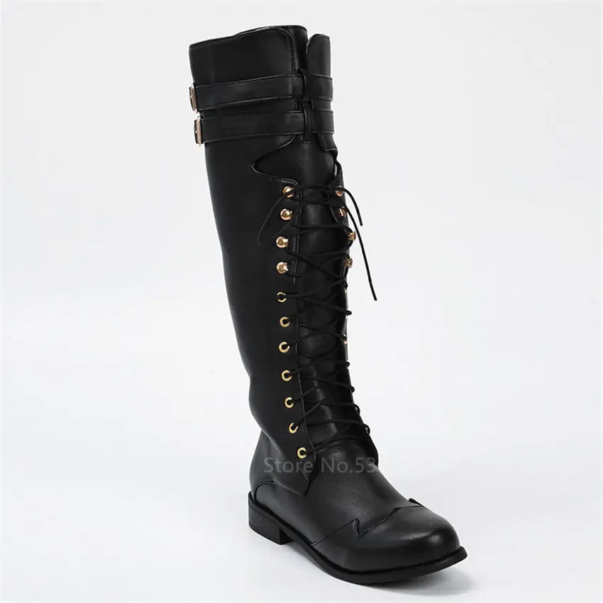 Men's shoes men's boots boots rivets style-haven-vwag8