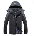 Men's Waterproof Fleece Jacket — Fur Collar, Harsh Winter Ready style-haven-vwag8