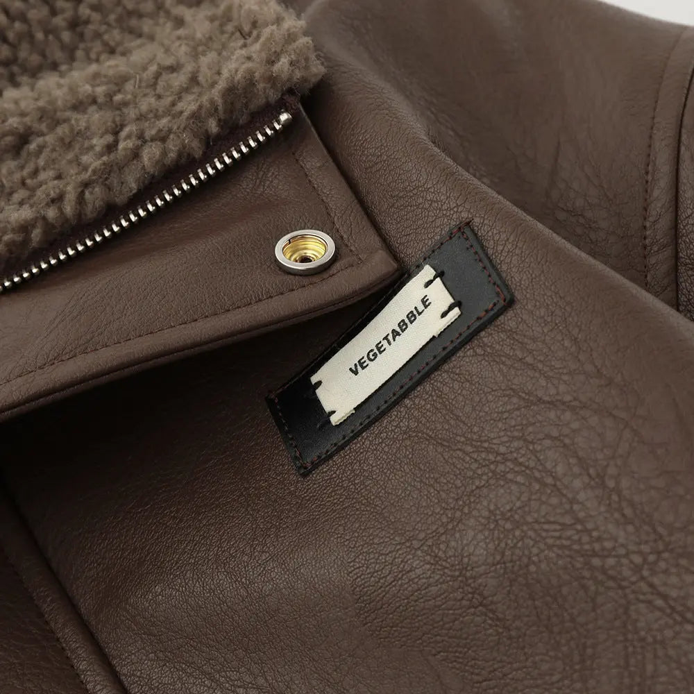 Men's American Retro PU Leather Jacket style-haven-vwag8