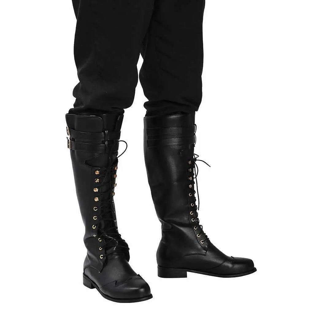 Men's shoes men's boots boots rivets style-haven-vwag8