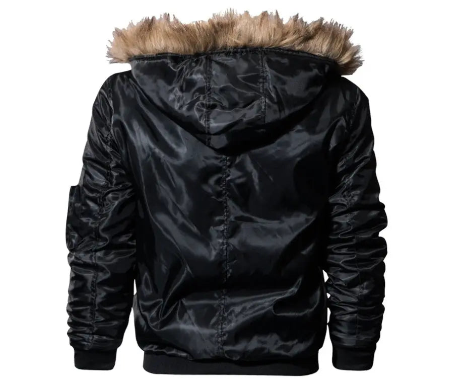 Men's 3D Velvet Military-Inspired Thick Winter Coat style-haven-vwag8