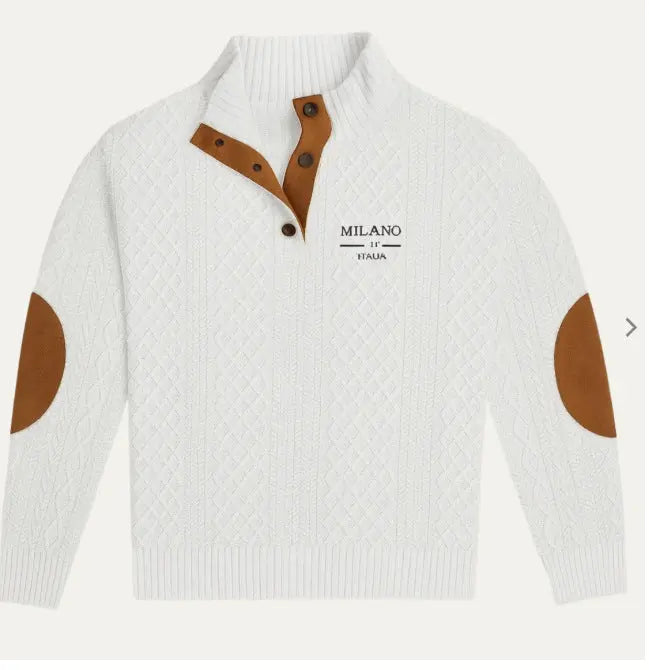 Men's Jacquard-Knit Pullover Sweater style-haven-vwag8