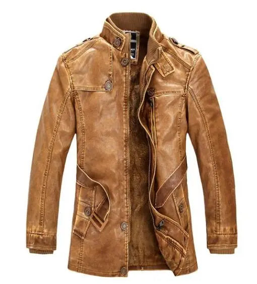 Duolino Classic Leather Jacket Gear Hikes