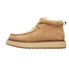 Mens Genuine Leather Suede Kangaroo Shoes Suede Martens Boots style-haven-vwag8