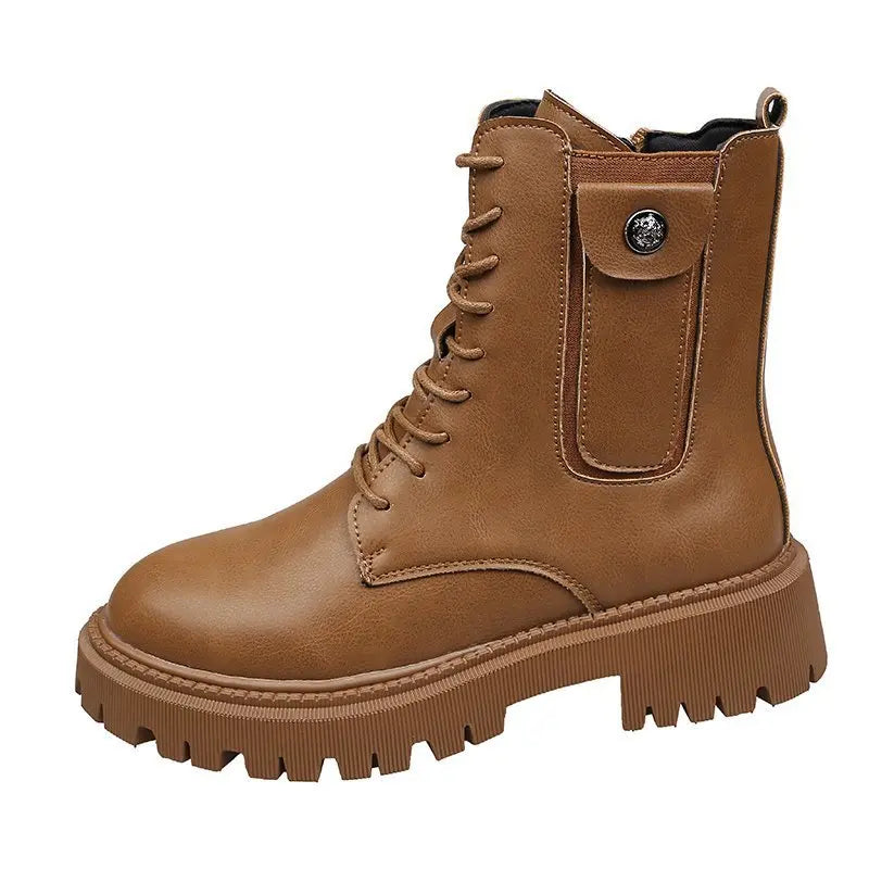 Women's platform Martin boots style-haven-vwag8