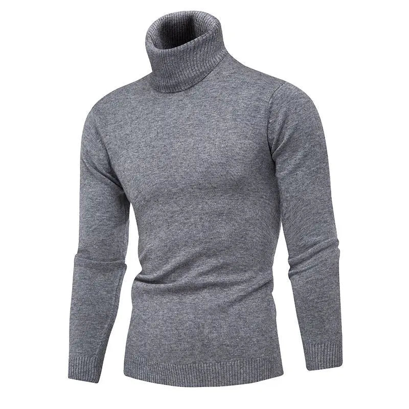 Men's Slim Fit Thermal Turtleneck Sweater style-haven-vwag8