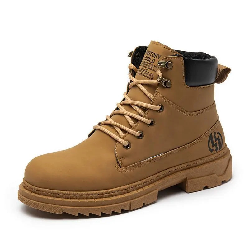 Mens Casual High Top Martin Boots style-haven-vwag8
