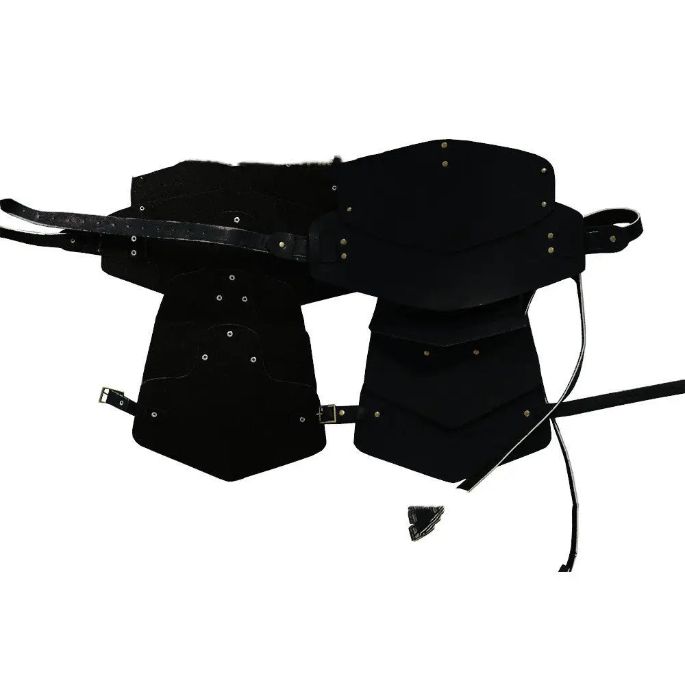Men's Leather Bondage Jackets Multiple Straps Binding Bras Gear Hikes