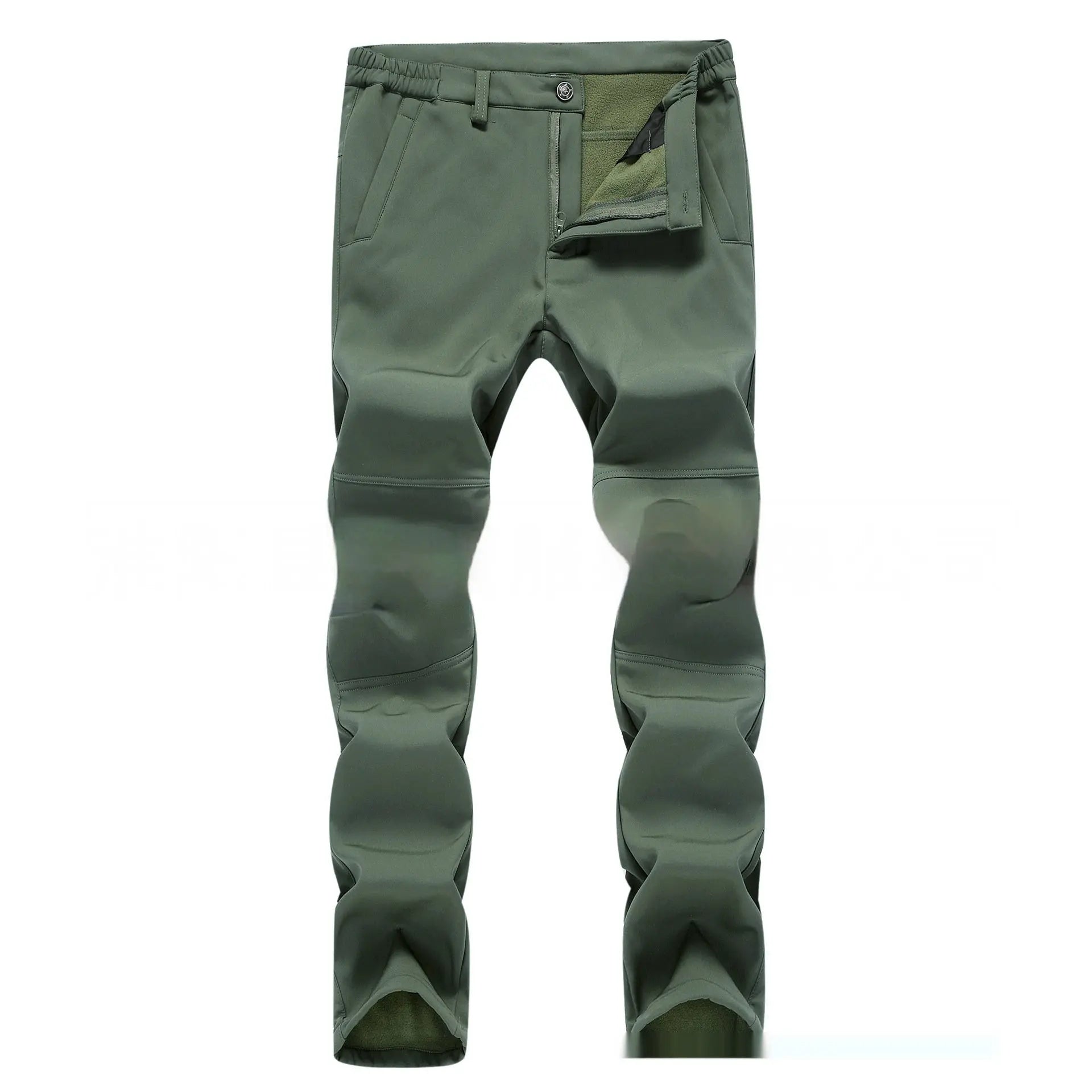 Mens Fleece Hiking Pants for Skiing, camping style-haven-vwag8