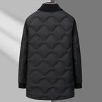 Men's Luxury Mid-Length Down Jacket style-haven-vwag8
