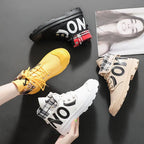 New All-match High-top Girls Canvas Short Boots Women's Shoes style-haven-vwag8
