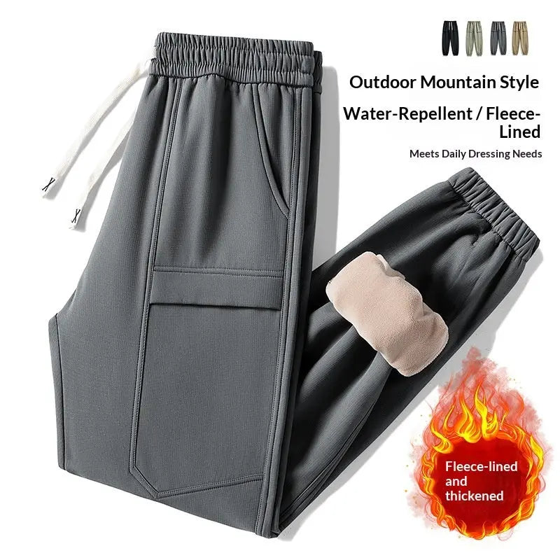Fleece-lined Extra-thick Warm Hiking And Sports Pants style-haven-vwag8