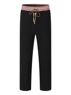 Mens Retro Patchwork Linen Pants Full-length style-haven-vwag8