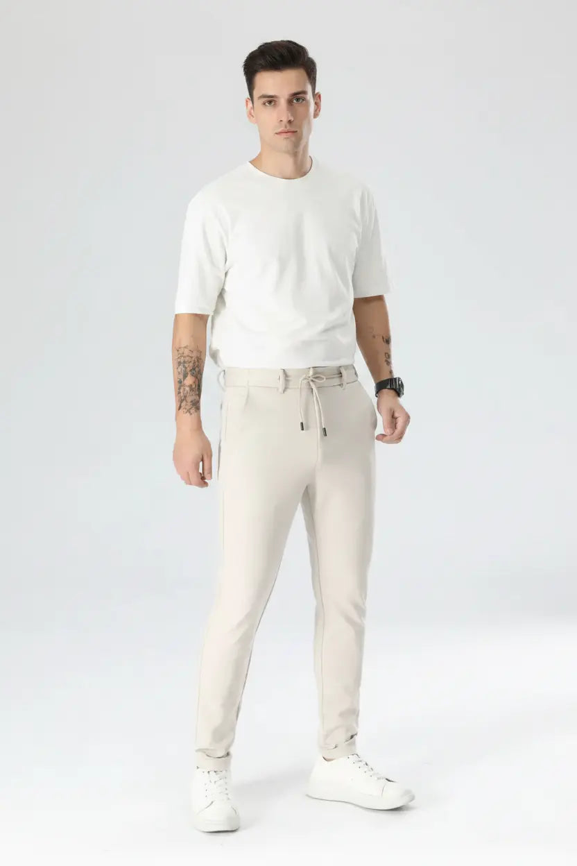Expanded Product Image - Cream/White Pants
