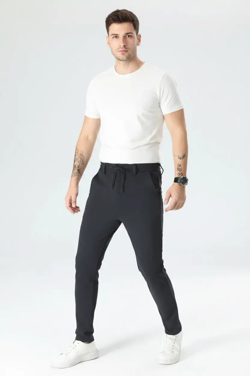 Expanded Product Image - Navy/Dark Gray Pants