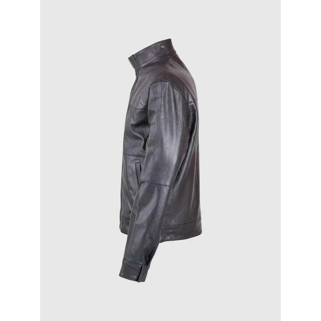 Mens Modern Leather Jacket Gear Hikes
