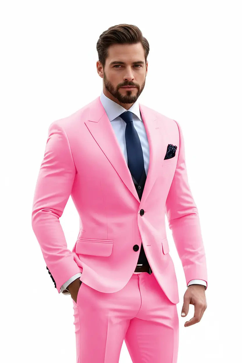 Pink Suit - Full Model View