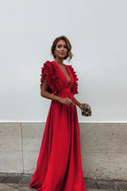 Women's Plus Size Elegant Maxi Party Gown Style Haven